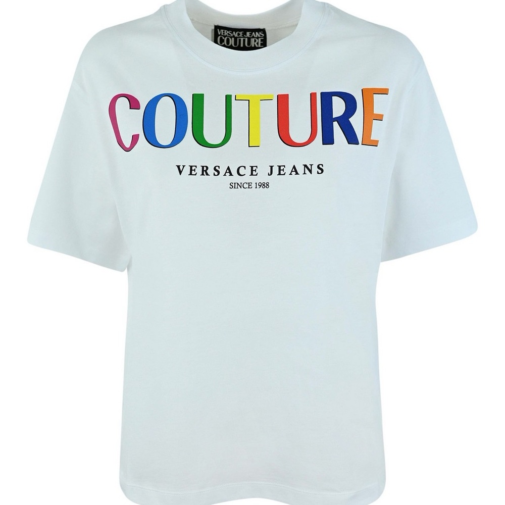 Versace Jeans Multicolor Logo Tee